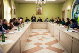 Совещание директоров и духовников православных гимназий и школ Московской епархии в КДС